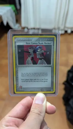 Pokemon Card- Here Comes Team Rocket! -111/109 -Rocket EX Returns-Holo - Image 2