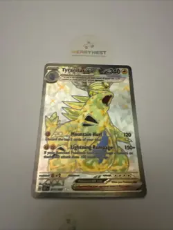 Pokemon TCG Tyranitar EX Full Art Ultra Rare Card 211/197 Obsidian Flames - Image 1