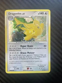 Pokemon TCG Dragonite Legends Awakened Holo Card 2/146 Rare Nm / Lp - Image 1