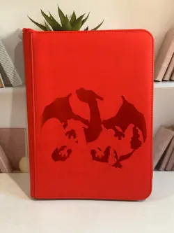 Charzard Pokemon Card Holder Binder - Image 1