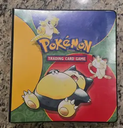 Vintage 1999 Pokemon Trading Card Nintendo Wizards of the Coast 3-Ring Binder - Image 1