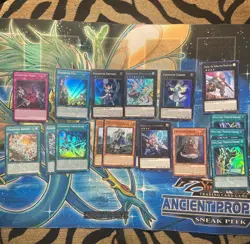 Exosisters Magnifica 1st Edition Secret Rare + Exosister Card Lot More Yu-Gi-Oh! - Image 1