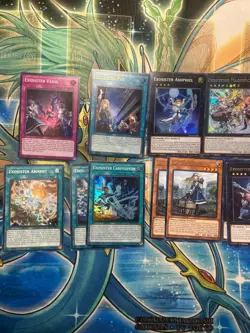 Exosisters Magnifica 1st Edition Secret Rare + Exosister Card Lot More Yu-Gi-Oh! - Image 2