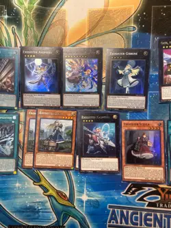 Exosisters Magnifica 1st Edition Secret Rare + Exosister Card Lot More Yu-Gi-Oh! - Image 3