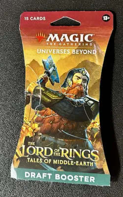 Magic The Gathering -The Lord Of The Rings -Tales Of Middle Earth Sealed Booster - Image 1