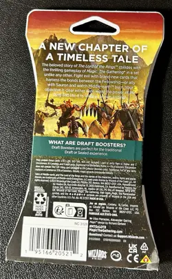 Magic The Gathering -The Lord Of The Rings -Tales Of Middle Earth Sealed Booster - Image 2
