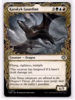 MTG Karakyk Guardian - Showcase NM-Mint Tarkir: Dragonstorm 0312 - Image 1