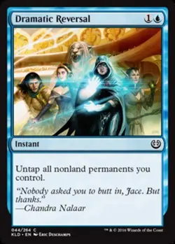 Moderate Play, English MTG Regular Dramatic Reversal Kaladesh Magic the Gatherin - Image 1