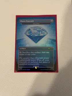 Chaos Emerald / Lotus Petal | Blue | Secret Lair 7036 | Magic The Gathering - Image 3