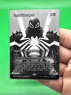 Magic the Gathering - MAR 19 Mythic - Opposition Agent (Borderless) - Image 3