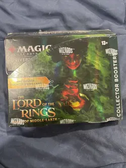 Magic The Gathering MTG Lord of the Rings Collector Booster Box LOTR Sealed - Image 1