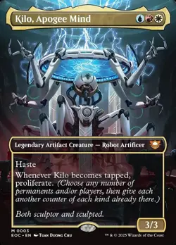 1x - Kilo, Apogee Mind - Borderless #03 - CMR: Edge of Eternities - NM MTG - Image 1