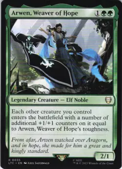 MTG Arwen, Weaver of Hope (35) | NM | Commander: The Lord of the Rings {LTC} - Image 1