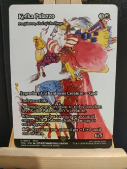 Kefka Palazzo / Purphoros, God of the Forge - Final Fantasy - NM (see pics)MTG - Image 1