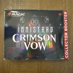 MTG Innistrad Crimson Vow Collector Booster Pack NEW SEALED - Image 1