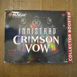 MTG Innistrad Crimson Vow Collector Booster Pack NEW SEALED - Image 2