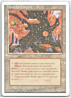 MTG - Mishra’s Factory (Autumn) - Antiquities (ATQ) - 80c - English - NM - Image 1