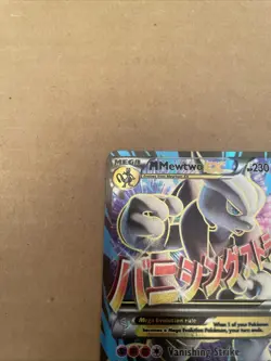 Pokemon Card - M Mewtwo Ex - XY BreakThrough - Full Art - 159/162 - LP-MP - Image 5