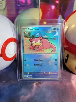 Slowpoke 18/131 Pokemon TCG S&V Prismatic Evolutions Pokeball Common Holo NM - Image 1
