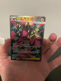 Mega Mawile ex FULL ART / ULTRA RARE 162/132 Mega Evolution Pokemon TCG NM/M!! - Image 1