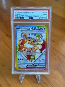 PSA 9 - Eevee ex SVP174 Prismatic Evolutions UPC Promo - Pokemon - Image 1