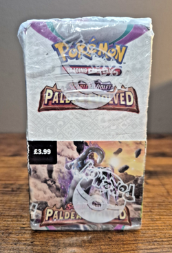 Pokemon TCG Paldea Evolved Half Booster Box 18 pack Sealed US SELLER 172017 - Image 1