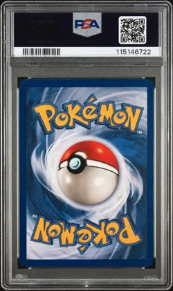 PSA 9 MINT 1999 POKEMON FOSSIL 55 SLOWPOKE 1ST EDITION ENGLISH - Image 2