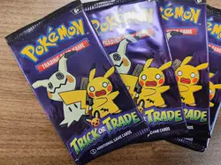 Pokemon Trick or Trade Booster Packs - Lot of 4 Sealed Packs! - Image 1