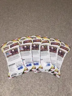 6 x Pokemon TCG Lost Origin Sleeved Booster Packs Pokemon New & Sealed - Image 2