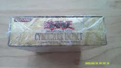 YU-GI-OH CYBERDARK IMPACT English 1st edition booster pack box - Image 3