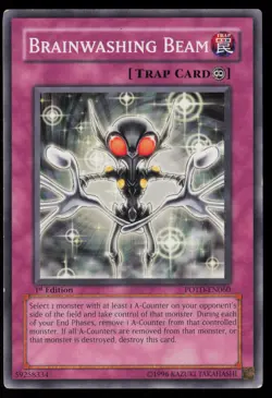 Yugioh Brainwashing Beam POTD-EN060 1st Edition Common NM - Image 1