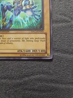 Elemental HERO Sparkman EHC2-EN001 Elemental Hero Collection 2 Limited Edition - Image 3