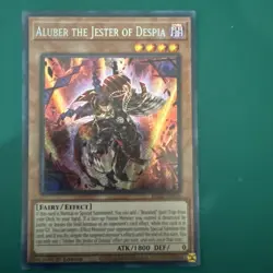 Aluber the Jester of Despia RA02-EN016 1st Edition Secret Rare Yu-Gi-Oh! NM - Image 1