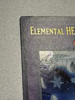 Elemental HERO Absolute Zero BLHR-EN065 1st Edition Ultra Rare LP - Image 4