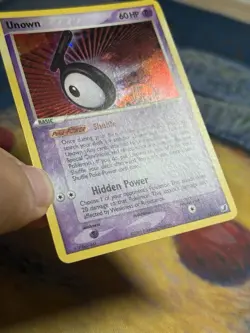 Unown T/28 Ex Unseen Forces Holo Secret Rare Pokemon Card - Image 5