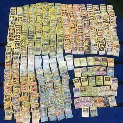 Massive Vintage Pokemon Card Lot - Around 550 WOTC Card Collection - Rares - Image 1