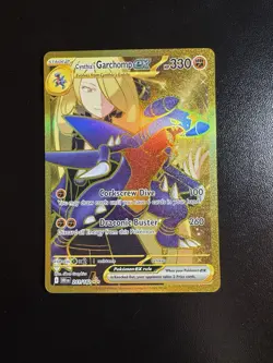 Cynthia's Garchomp EX Holo Hyper Rare Card 241/182 Sv10: Destined Rivals - Image 1