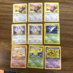 Vintage Pokemon Cards Lot - All Shadowless or 1st Edition - Image 4