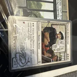 Edward Beard, Jr signed Magic the Gathering fascist director card & print - Image 3