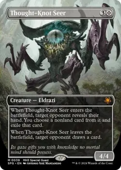 Thought-Knot Seer (Borderless) - Near Mint MTG Special Guests - Image 1