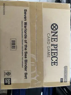 Official Seven Warlords of the Sea Binder : Sealed : One Piece Card Game : TCG - Image 1