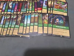 Disney Lorcana Cards Bulk Lot Mixed Cards Random Card Lot TCG 50+ cards - Image 4