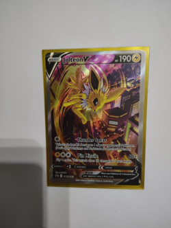 POKEMON JOLTEON V SWSH183 Sword & Shield Black Star Promo Card - Image 1