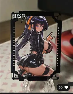 Akeno Himejima And Rias High School DxD Goddess Metal Card Serialized - Image 1