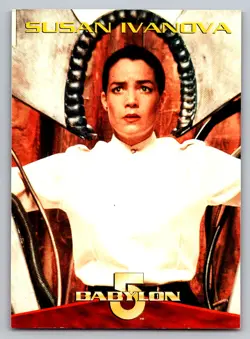 # 3 SUSAN IVANOVA TCG Trading Card Games 1996 Skybox BABYLON 5 - Image 1
