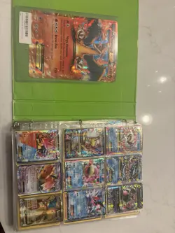 Binder Full Of Multiple Pages Of Random Pokemon Cards 1995-2016 - Image 1
