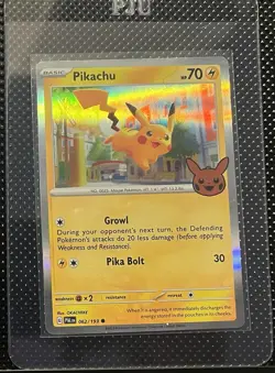 Pokemon TCG Gengar & Pikachu Cards Singles Trick Or Trade - Image 3