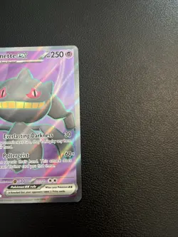 Pokemon Banette EX 229/198 Scarlet & Violet Full Art Holo Card NM Condition - Image 3