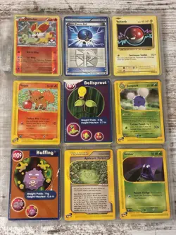 Pokemon Card Collection Lot 5 Pages Mixed Vintage Modern Heavy - Medium Play - Image 1