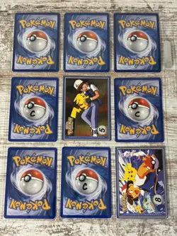 Pokemon Card Collection Lot 5 Pages Mixed Vintage Modern Heavy - Medium Play - Image 2